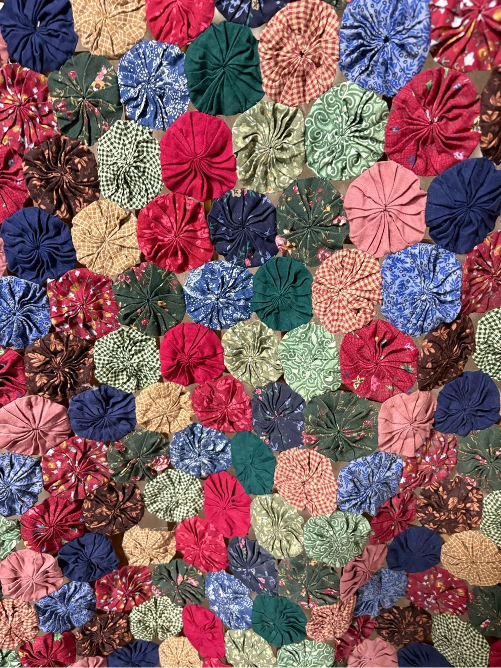 Yo Yo quilt